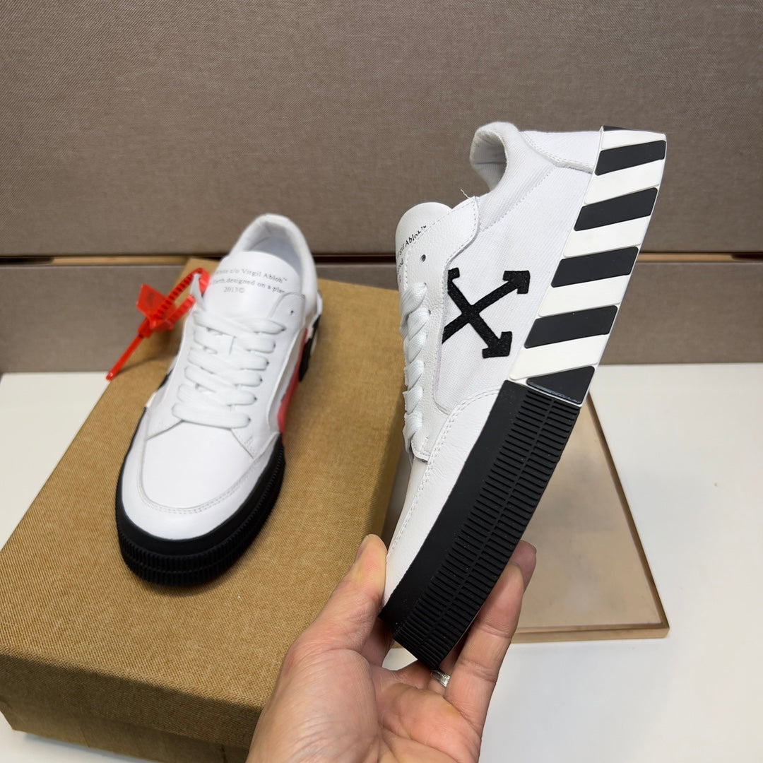 Off-White Vulc Low White Leather FW19