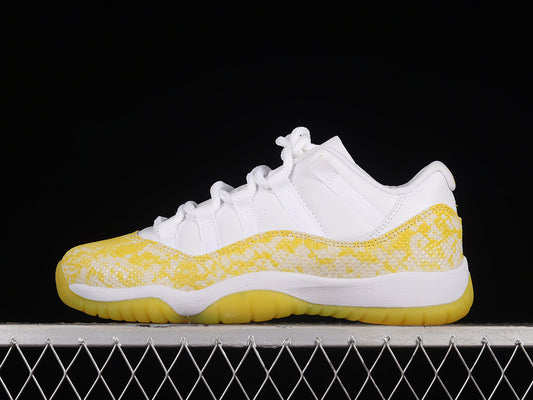 Jordan 11 Retro Low Yellow Snakeskin