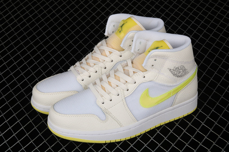 Jordan 1 Mid Voltage Yellow