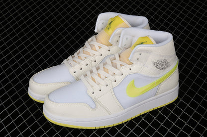 Jordan 1 Mid Voltage Yellow