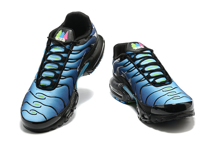 Nike Air Max Plus Black University Blue Chlorophyll Light Bordeaux