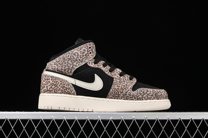 Jordan 1 Mid Leopard