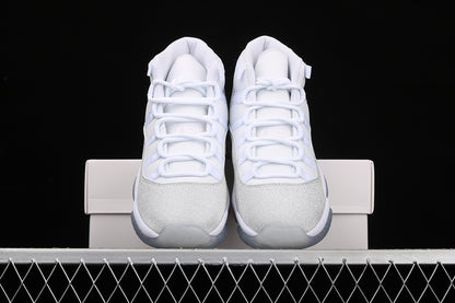 Jordan 11 Retro White Metallic Silver