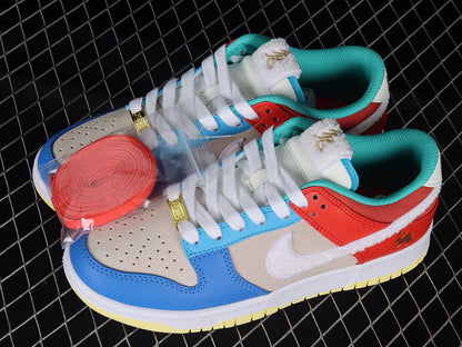 Nike Dunk Low Retro PRM Year of the Rabbit Blue Orange Cream