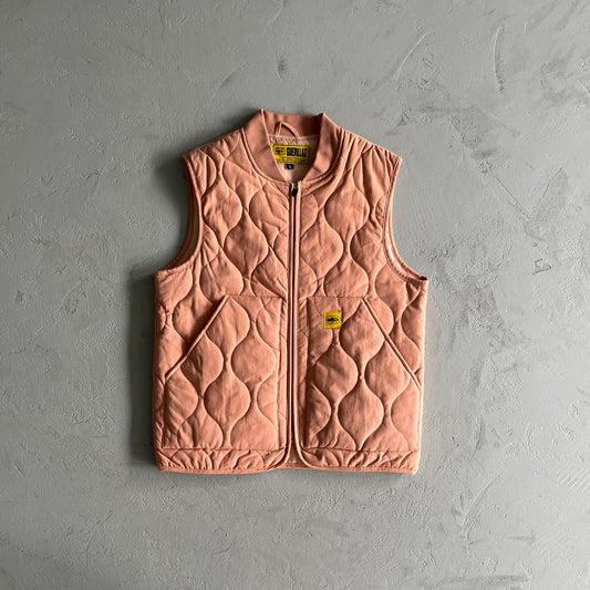 Corteiz Allstarz Padded Gilet Salmon