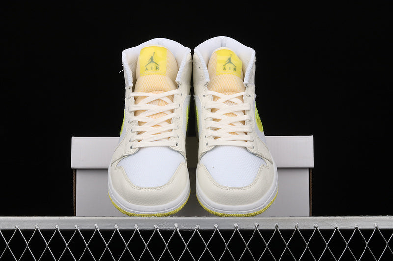 Jordan 1 Mid Voltage Yellow