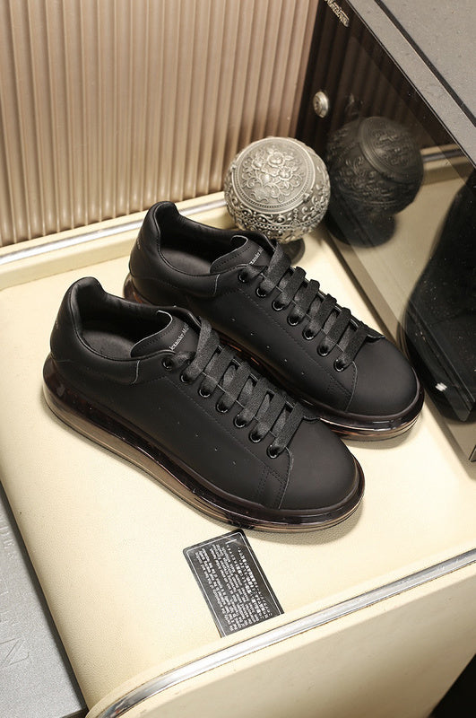 Alexander McQueen Oversized Clear Sole Triple Black