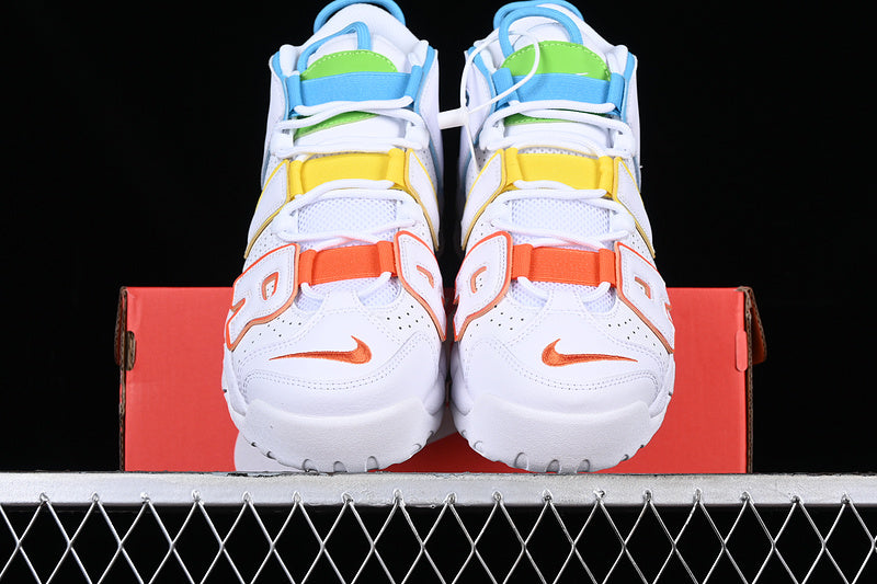 Nike Air More Uptempo White Multi-Color