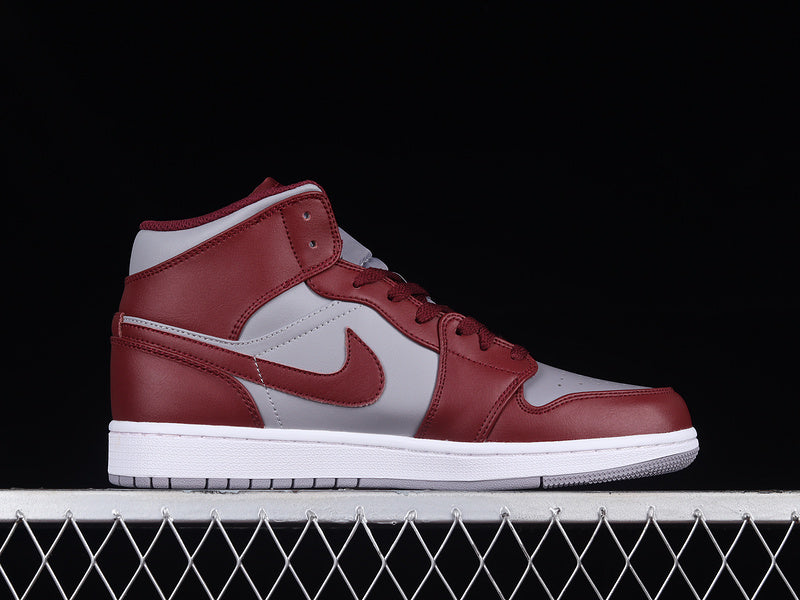 Jordan 1 Mid Cherrywood Red