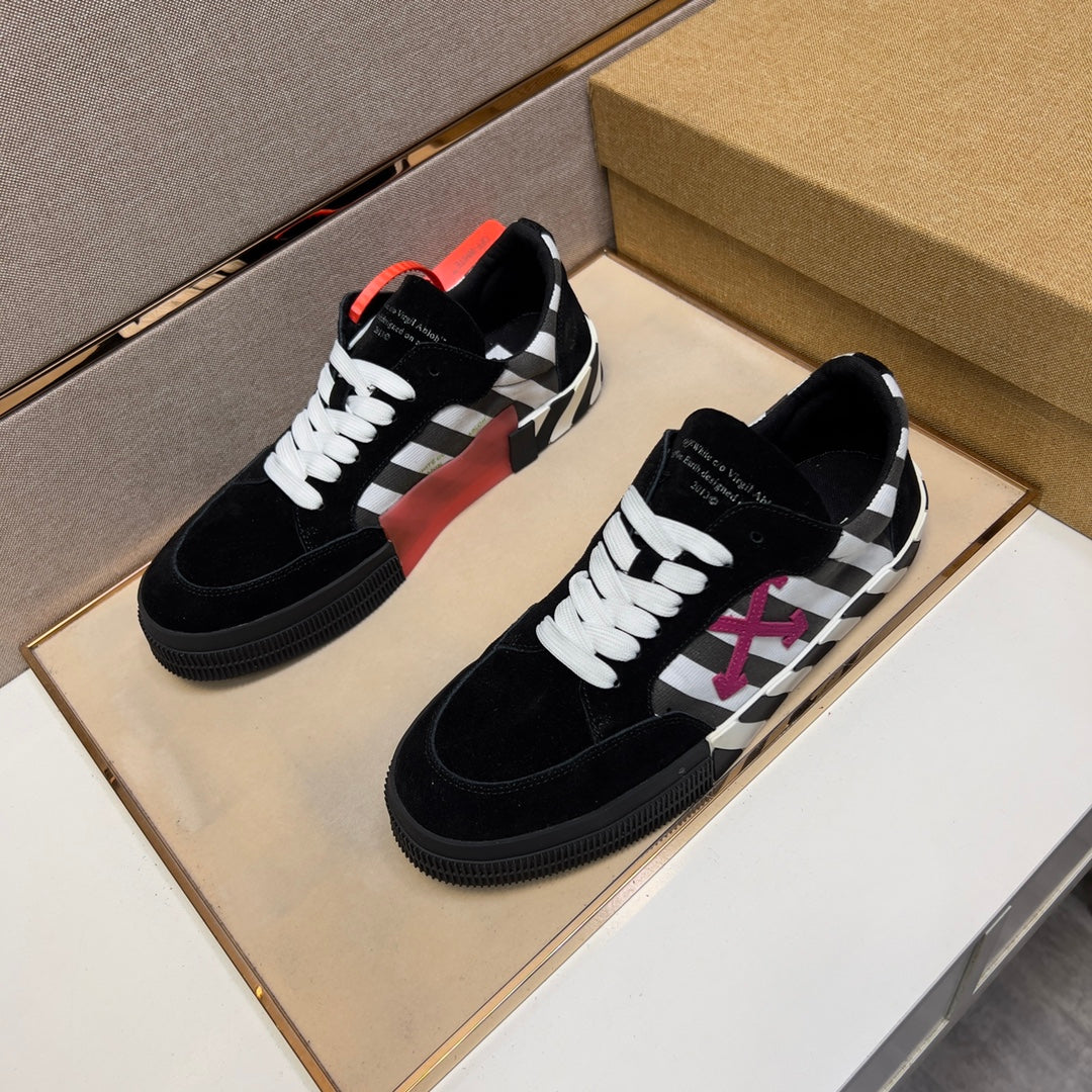 Off-White Vulc Low Stripe Violet SS20