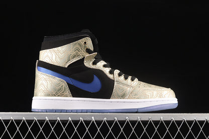 Jordan 1 High Zoom Air CMFT Gold Laser