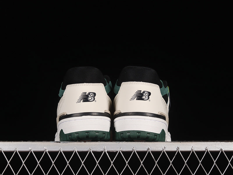 New Balance 550 White Salt Pine Green