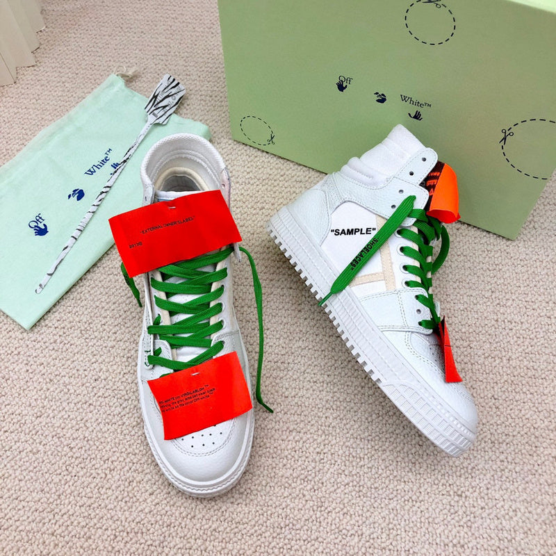 Off-White Off-Court 3.0 White Green Laces