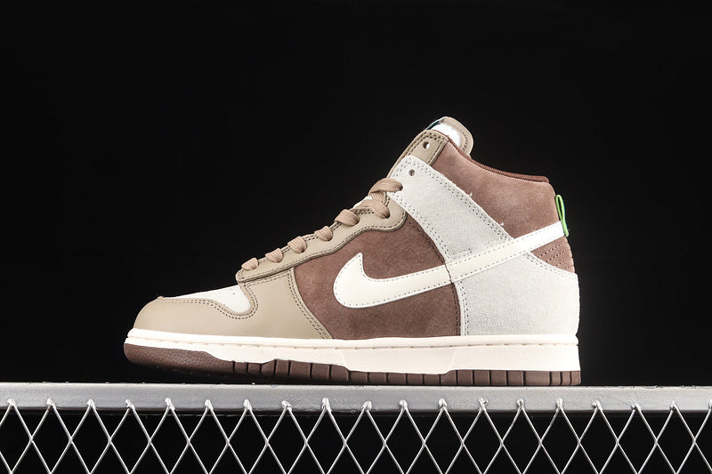 Nike Dunk High Light Chocolate