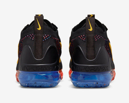 Nike Air VaporMax 2021 Flyknit Black Photo Blue Crimson Gold