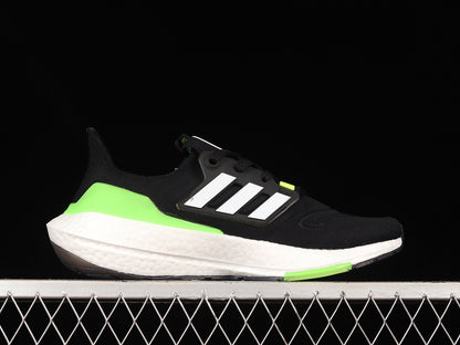 Adidas Ultra Boost 22 Core Black Solar Green