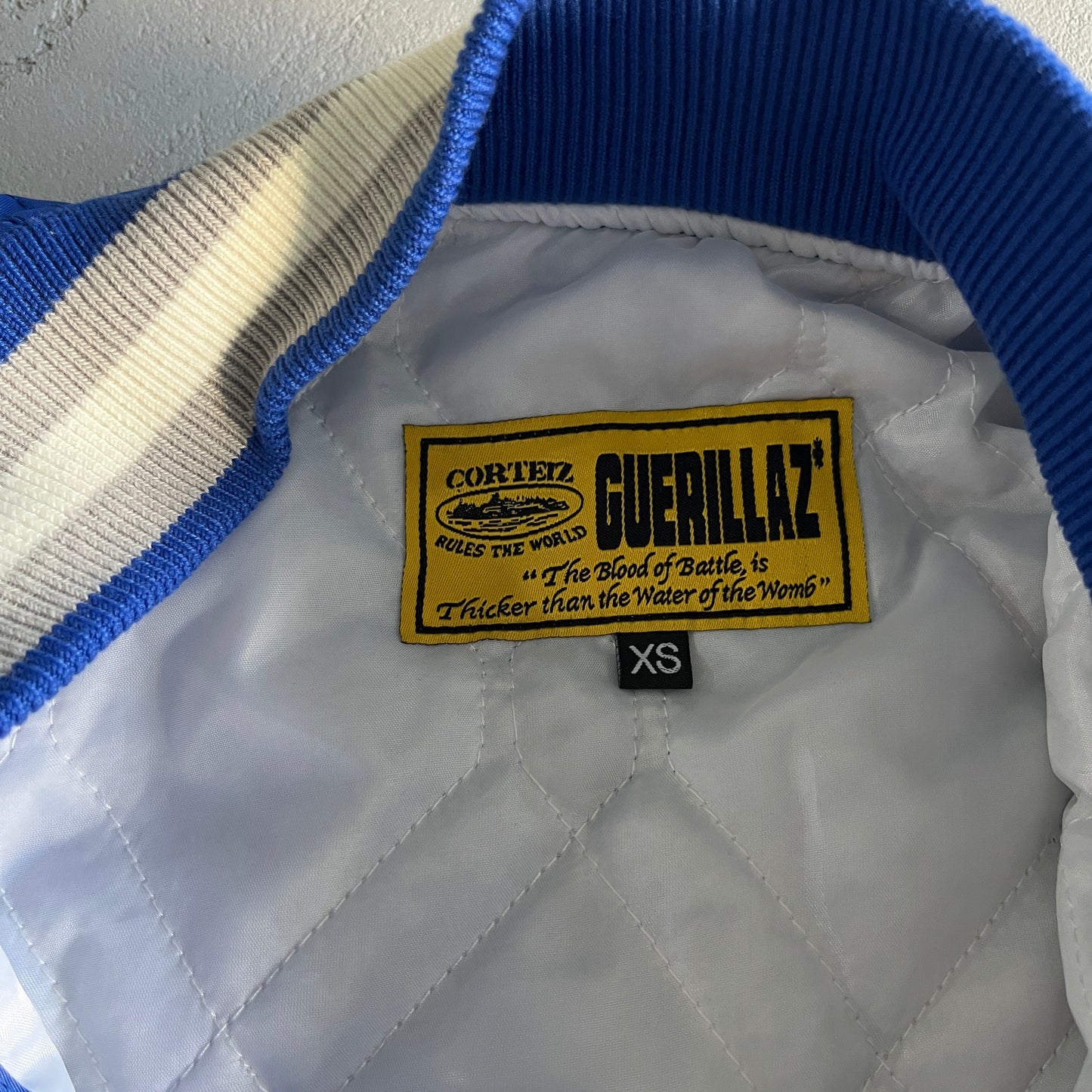 Corteiz Stadium Jacket Blue