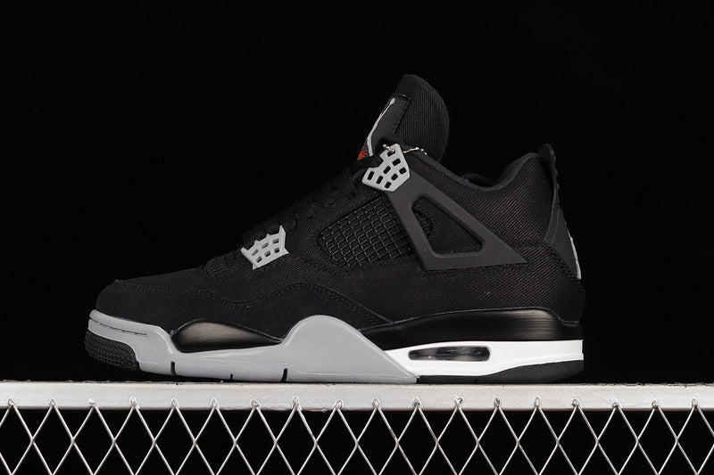 Jordan 4 Retro Black Canvas