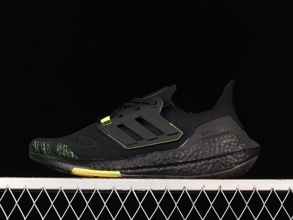 Adidas Ultra Boost 22 Black Solar Yellow