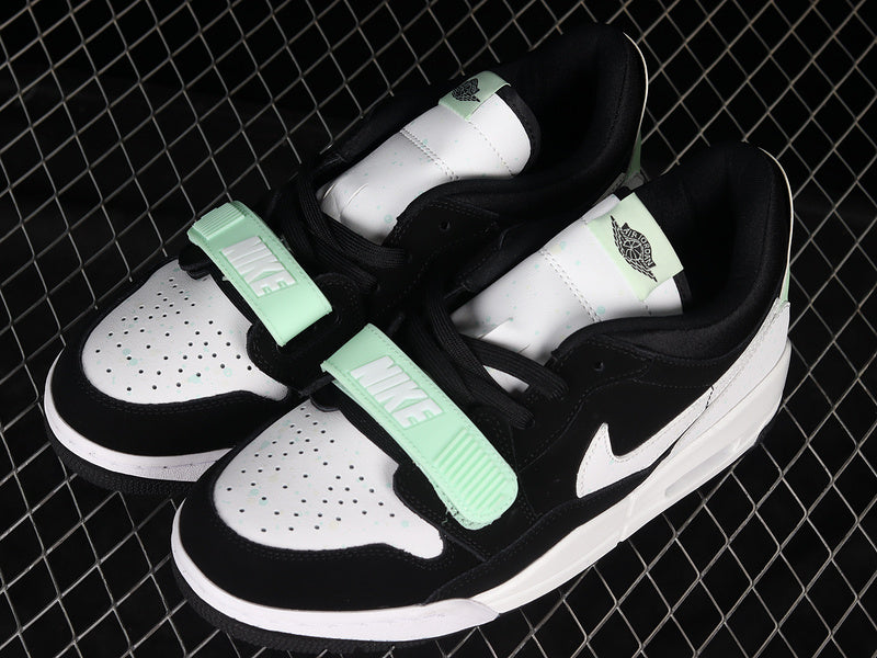 Jordan Legacy 312 Low Black White Teal Tint