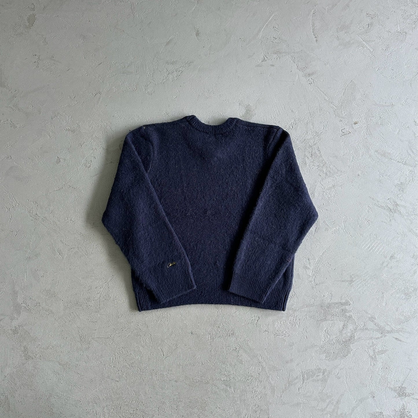 Corteiz C-Star Mohair Knit Sweater Navy