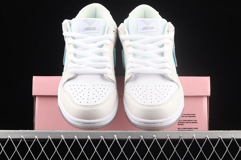 Nike SB Dunk Low Diamond Supply Co. White Diamond