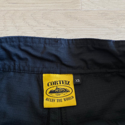 Corteiz Guerillaz Cargo Pants Black Yellow