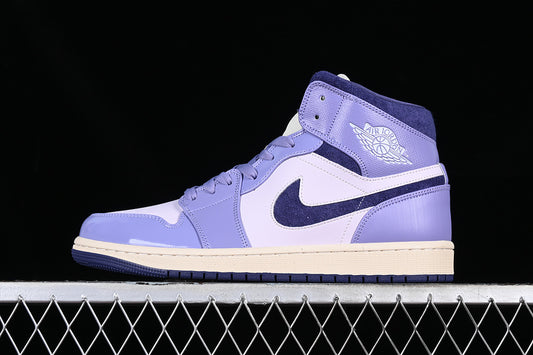 Jordan 1 Mid Chenille Sky J Light Purple