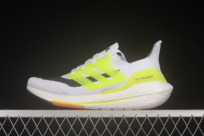 Adidas Ultra Boost 21 White Volt