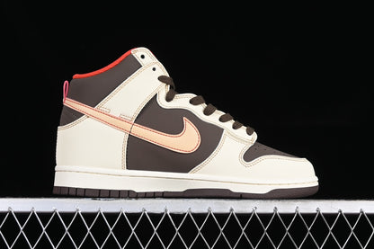 Nike Dunk High Baroque Brown