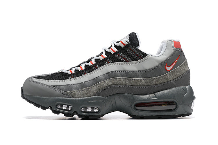 Nike Air Max 95 Essential Particle Grey Track Red