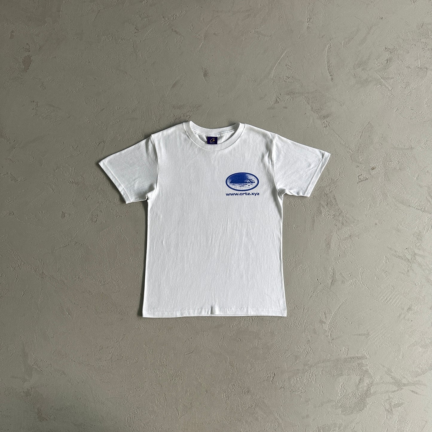 Corteiz Rally Vinylz Tee White