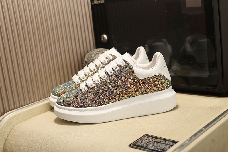 Alexander McQueen Oversized Multicolor Glitter