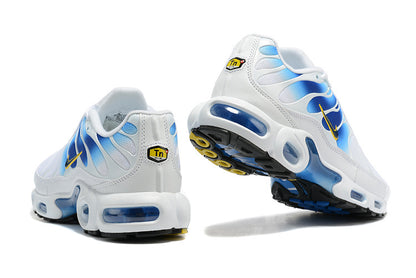 Nike Air Max Plus Spray Paint Swoosh White Blue