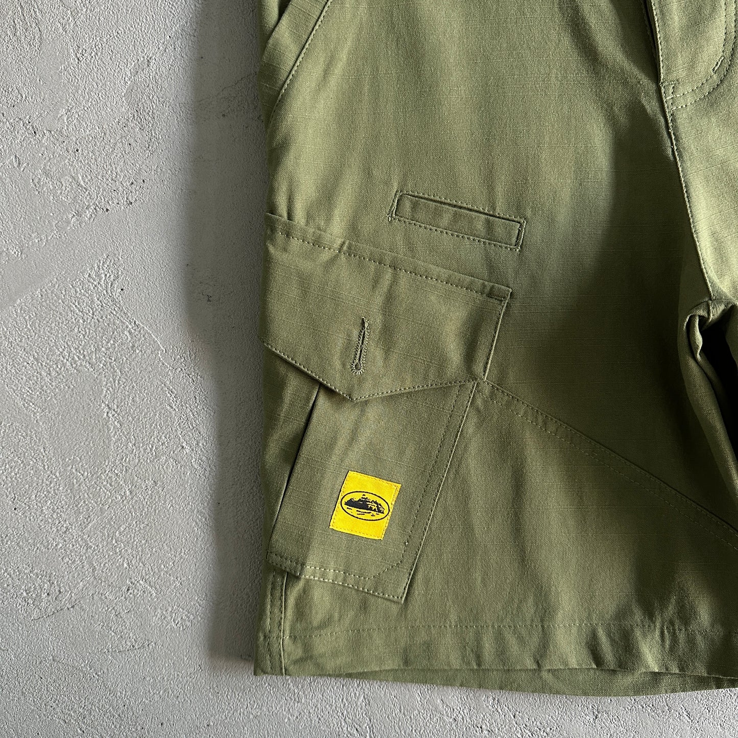 Corteiz Storm Cargo Shorts Khaki