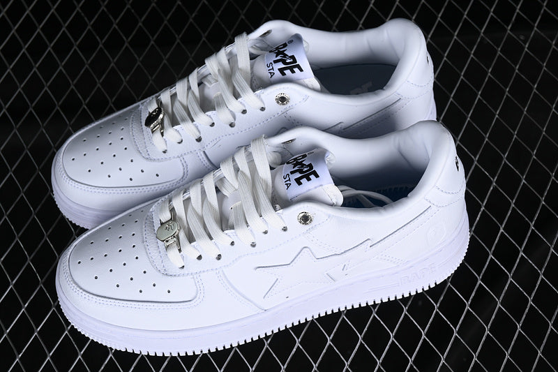 A Bathing Ape Bape Sta Triple White