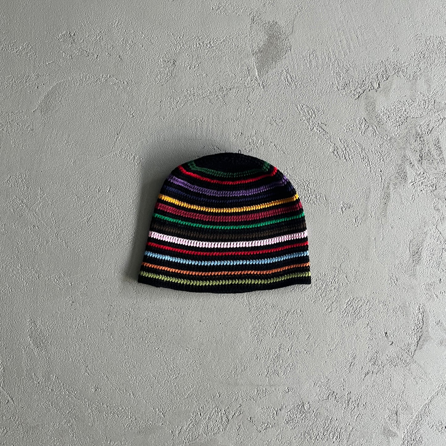 Corteiz Crochet Beanie Black Multicolor