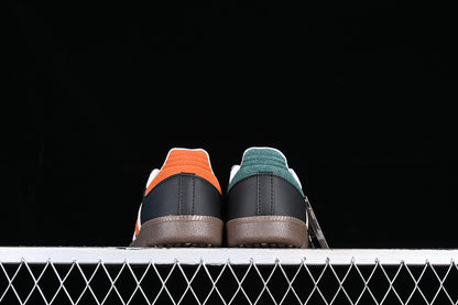 Adidas Samba Core Black Orange Green