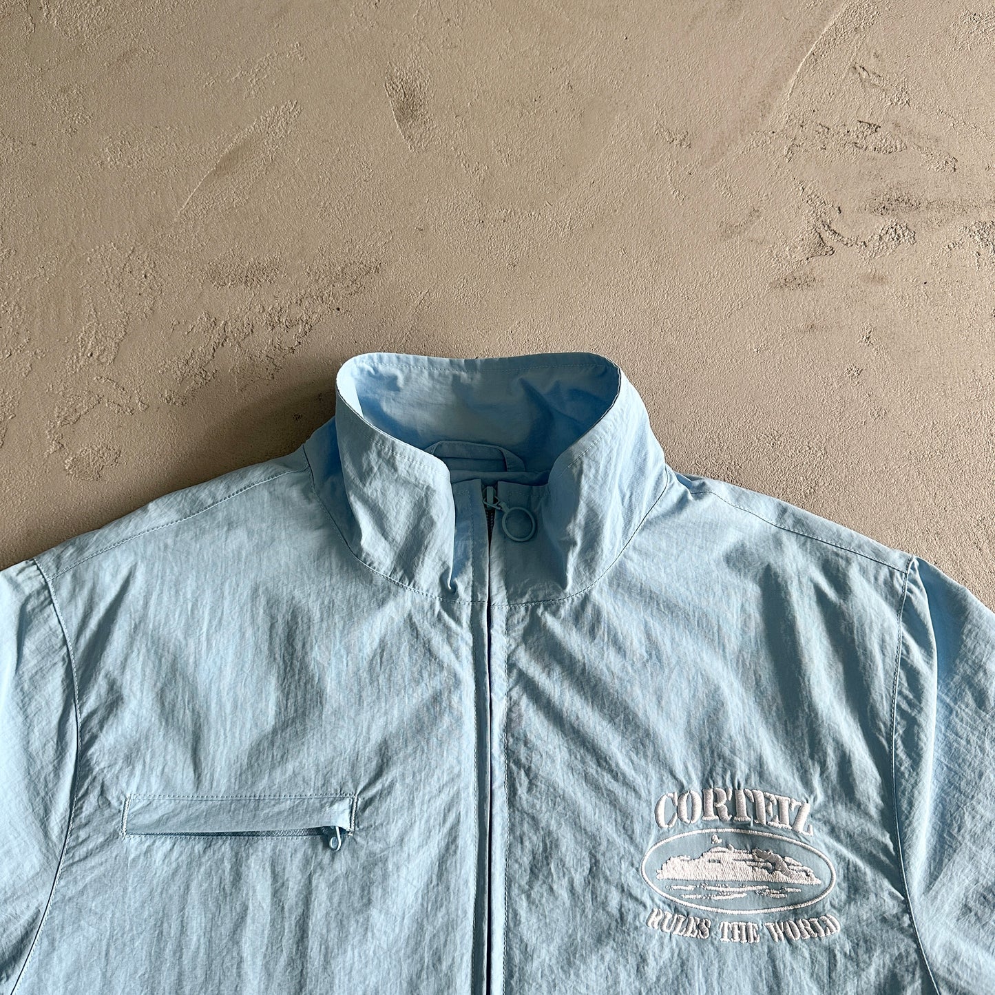 Corteiz Shukushuku Jacket Baby Blue