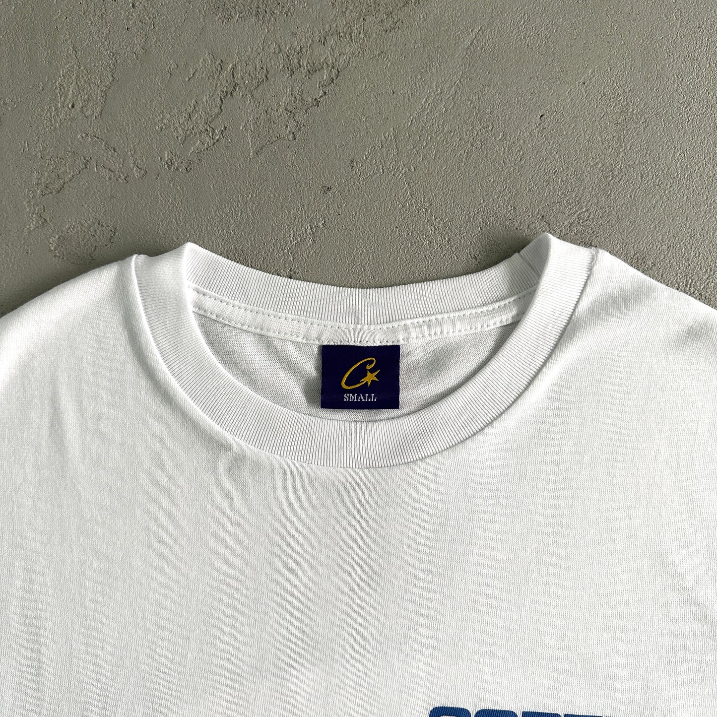 Corteiz Alcatraz World Rally Tee White