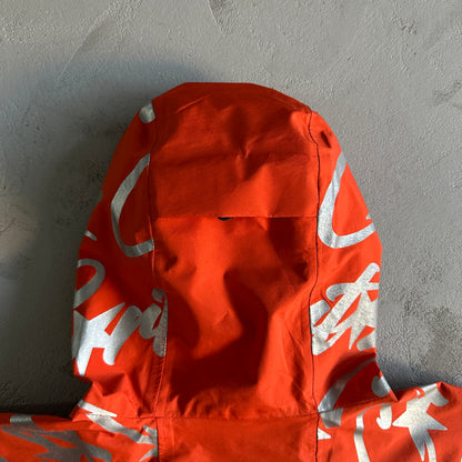 Corteiz Elitework Waterproof Shell Jacket Orange