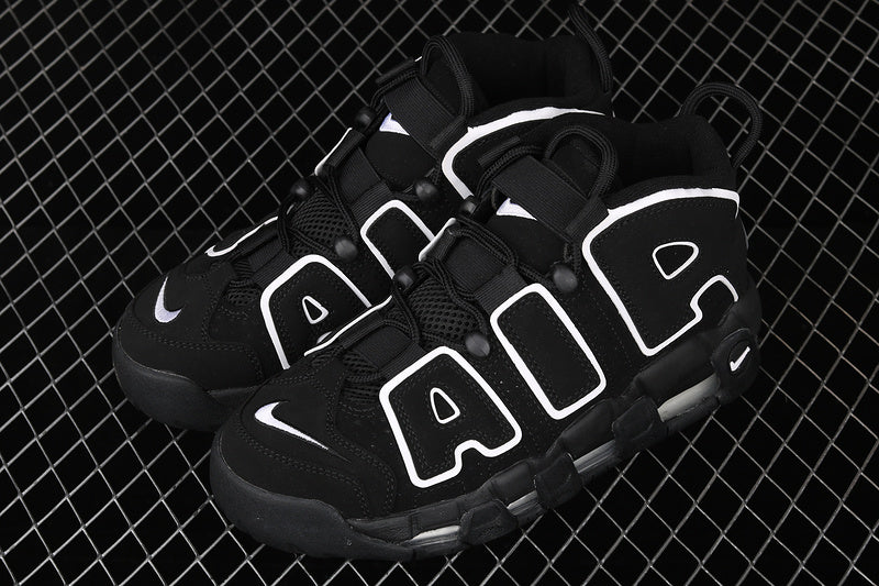 Nike Air More Uptempo Black White