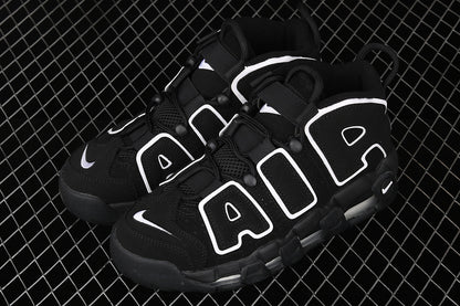 Nike Air More Uptempo Black White