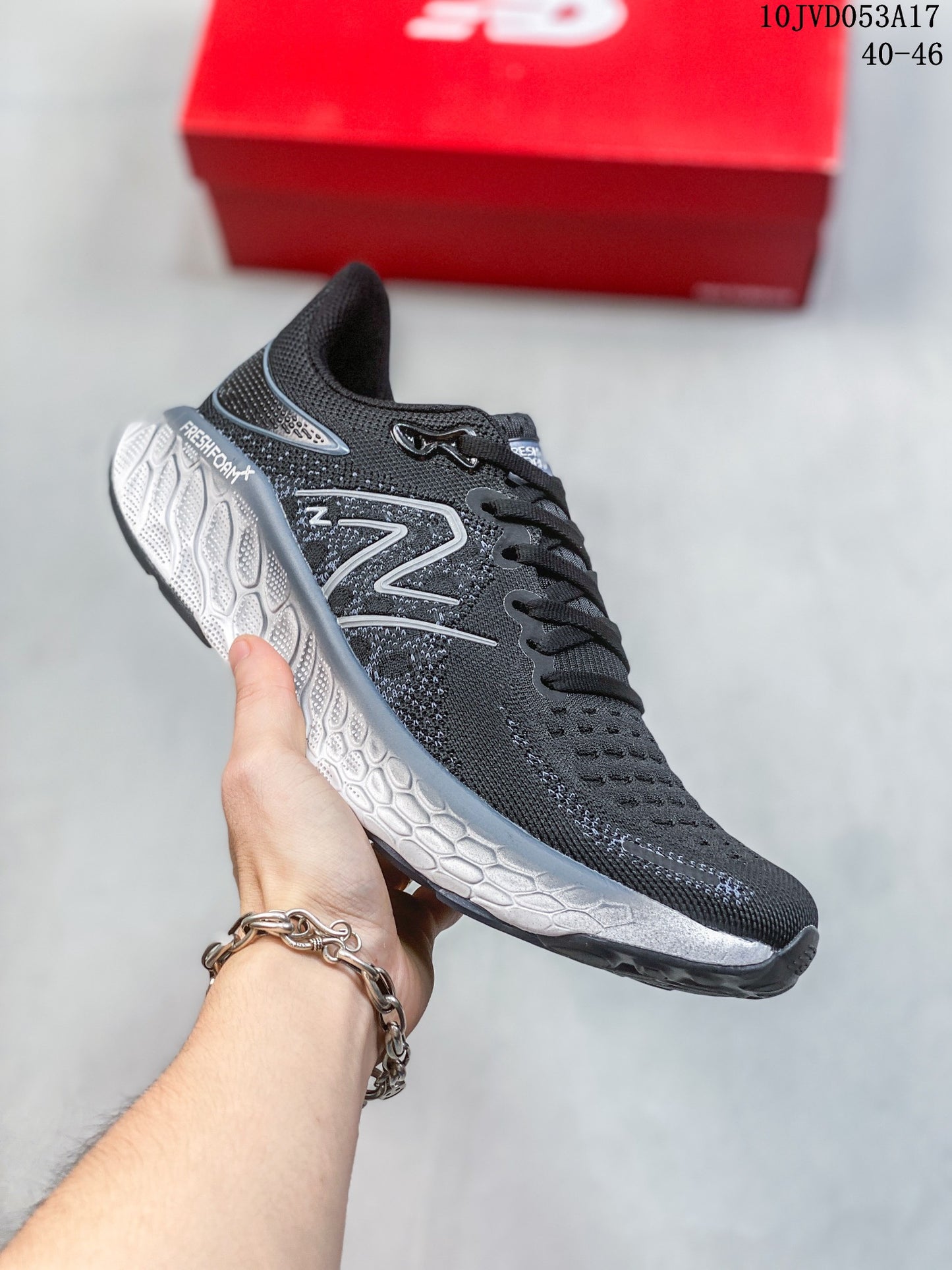 New Balance Fresh Foam X 1080v12 Black Thunder White