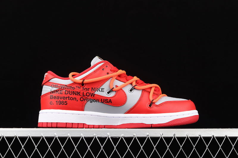 Nike Dunk Low Off-White University Red