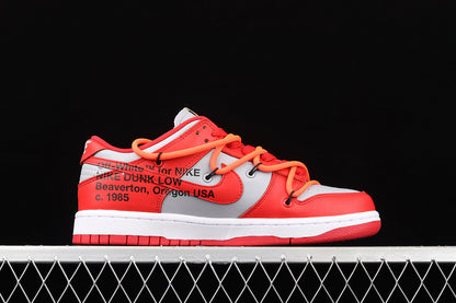 Nike Dunk Low Off-White University Red