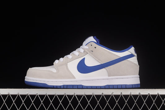 Nike SB Dunk Low Matte Silver Varsity Royal