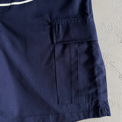 Corteiz Alcatraz Cargo Shorts Navy