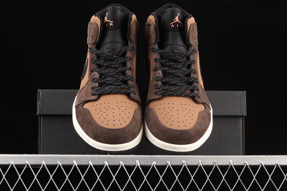 Jordan 1 Mid Dark Chocolate