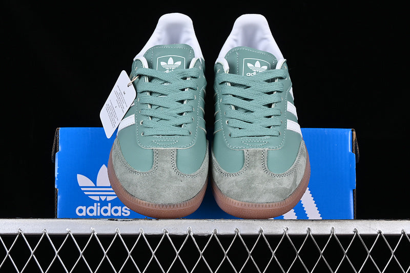 Adidas Samba Silver Green